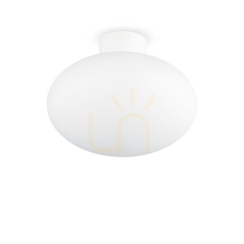 Check External Ceiling Light Ideallux CLIO MPL1 Bianco White 9 cm E27 148847