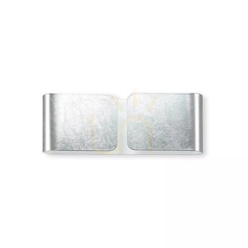 Check Wall Light Ideallux Clip AP2 Mini White Metal 25 cm 049236