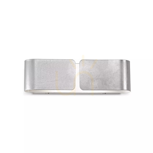 Check Wall Light Ideallux CLIP AP2 Small Bianco White Metal 014166