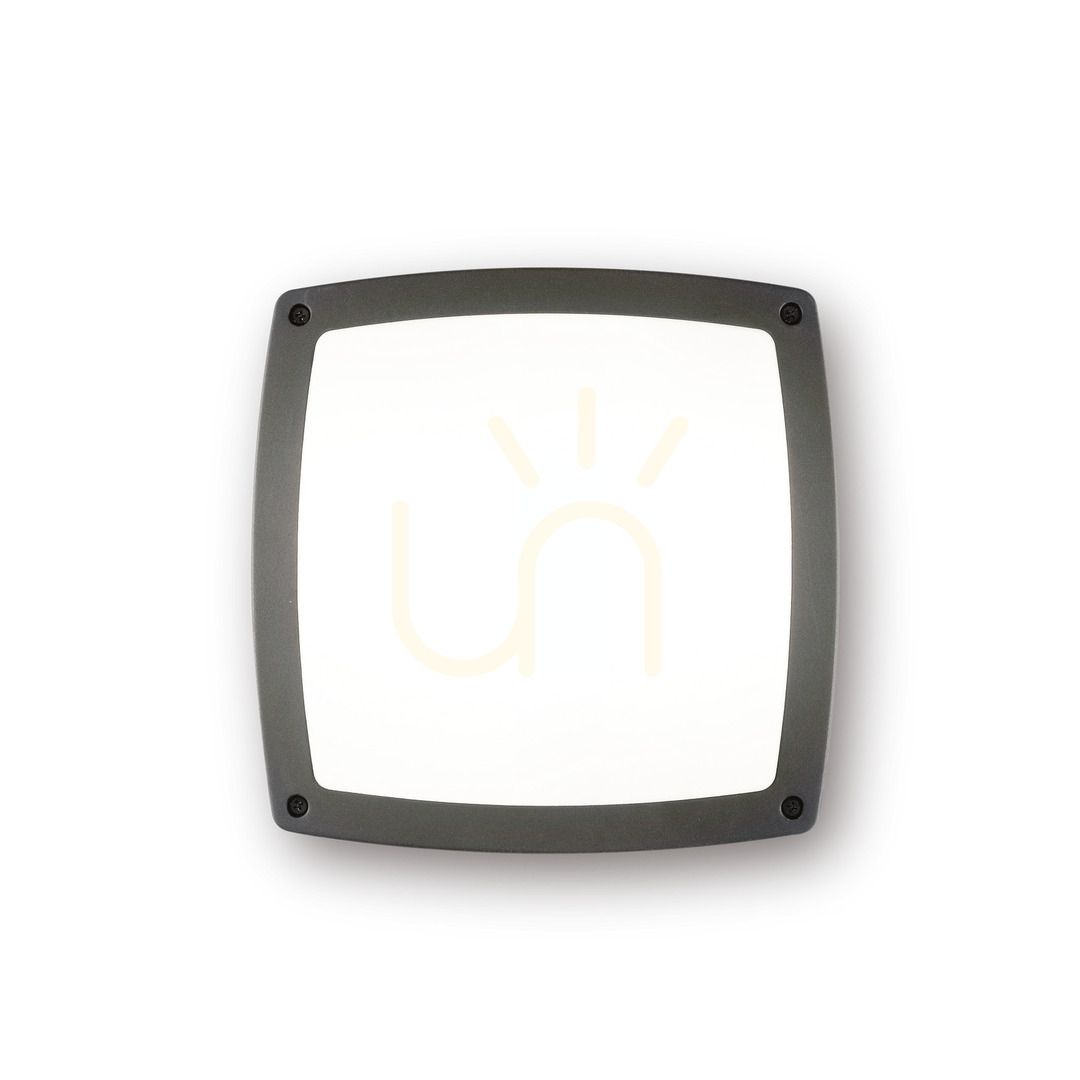 Outdoor Wall Lamp Ideallux Cometa AP3 Anthracite 30 cm 082240