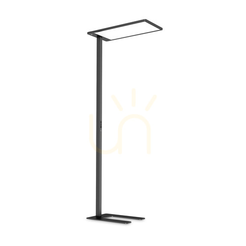 Check Standing Lamp Ideallux Comfort PT Black 3000K 76W 296678