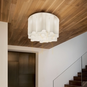 Plafon Ideallux COMPO PL6 Bianco biały 56 cm 125503 small 1