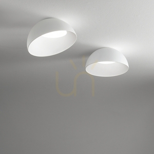 Plafon sufitowy Ideallux Corolla 2 PL biały 35 cm LED 24W 297101 small 1