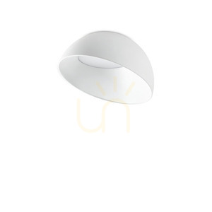 Plafon sufitowy Ideallux Corolla 2 PL biały 35 cm LED 24W 297101 small 0