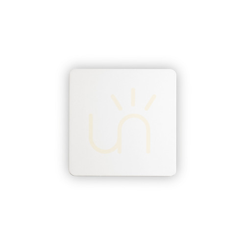 Check Wall Light Ideal Lux Cover AP D15 Square White LED 9.5W 195728