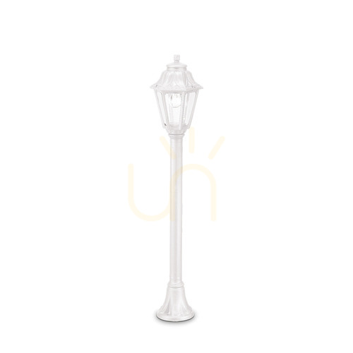 Check Outdoor Standing Light Ideallux DAFNE PT1 White 110 cm 120454