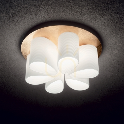 Check Plafon Ideallux Daisy PL6 złoty 60 cm 247779