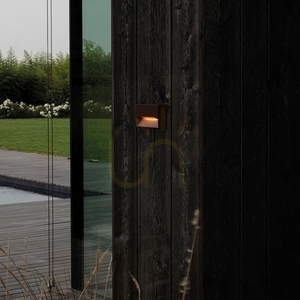 Outdoor Wall Lamp Ideallux Dedra AP Small Bianco White LED 1.5W 316901 small 1
