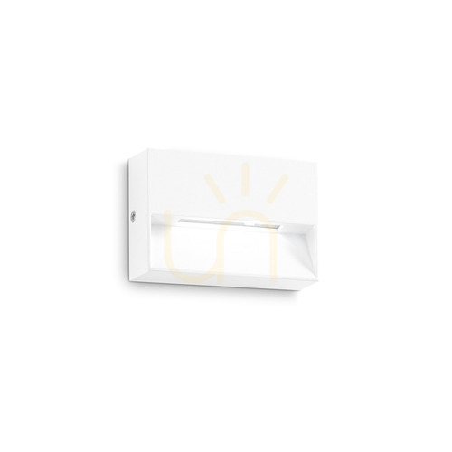 Check Outdoor Wall Lamp Ideallux Dedra AP Small Bianco White LED 1.5W 316901