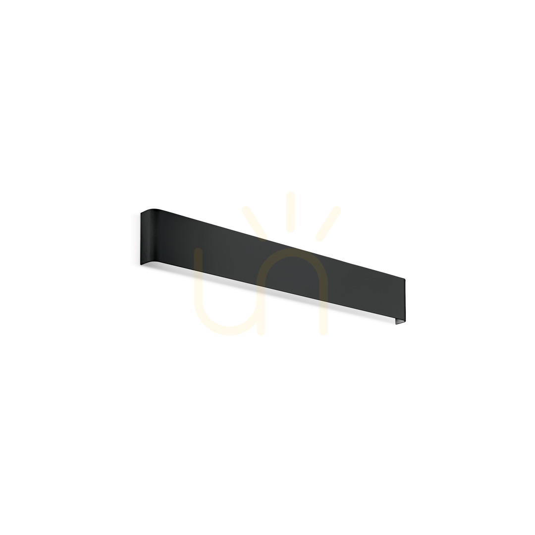 Wall Light Ideallux Delta AP D061 Black 4000K LED 307022
