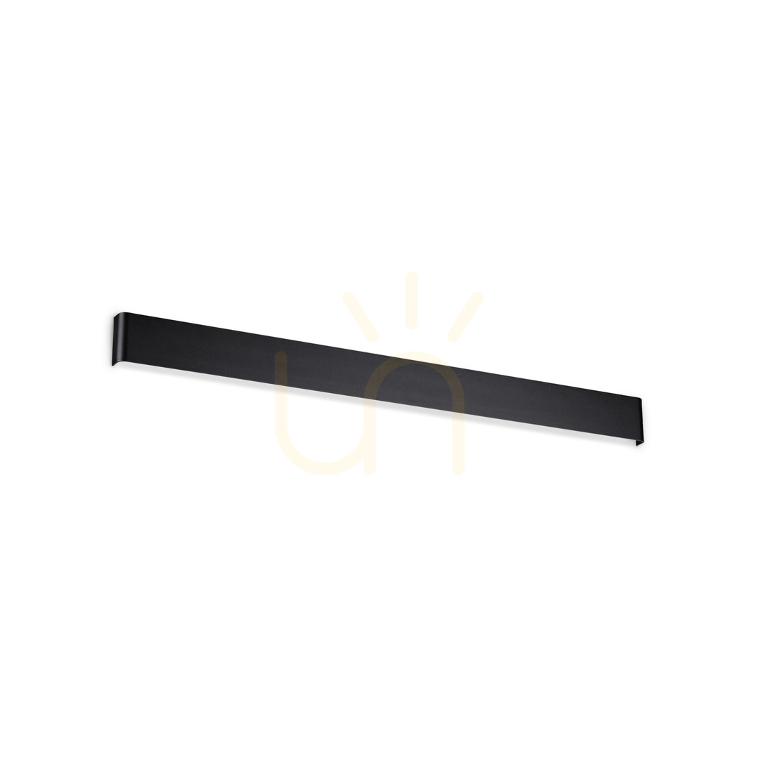 Wall Light Ideallux Delta AP D110 Black LED 3000K 287591