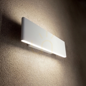 Wall Light Ideallux Desk AP2 Nero Black Metal LED 12.5W 173252 small 1