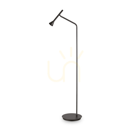 Check Standing Lamp Ideallux Diesis PT Black Metal LED 151 cm 279800
