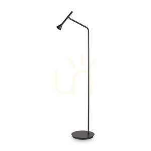 Standing Lamp Ideallux Diesis PT Black Metal LED 151 cm 279800 small 0