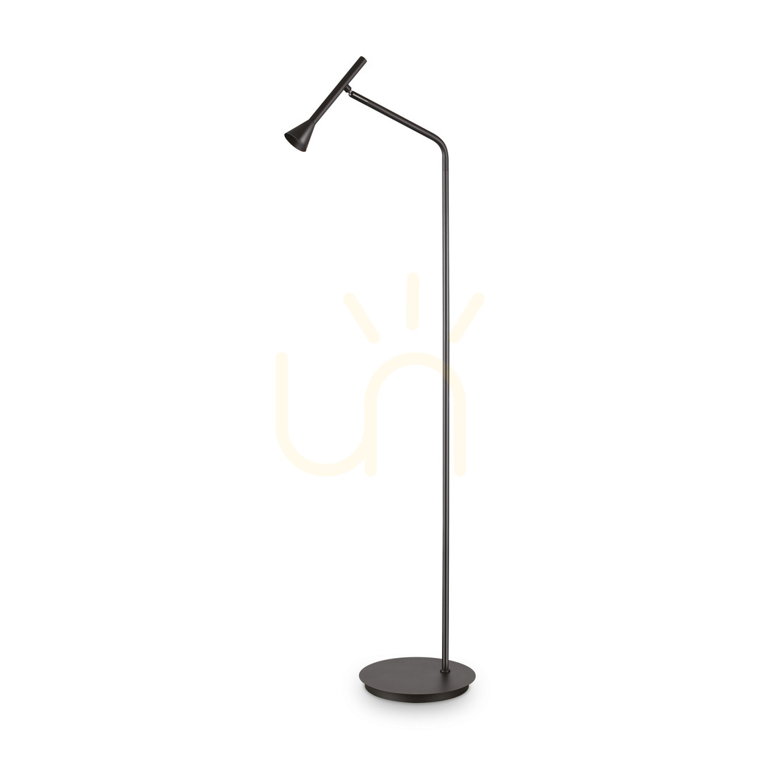 Standing Lamp Ideallux Diesis PT Black Metal LED 151 cm 279800