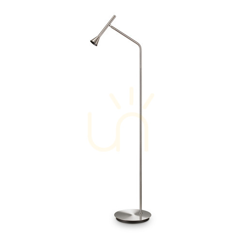 Check Standing Lamp Ideal Lux Diesis PT Nickel LED 151 cm 285337