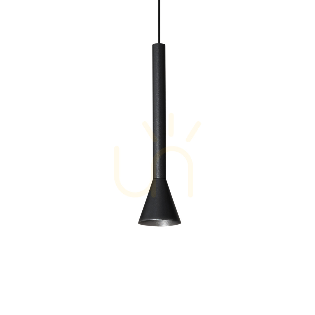 Pendant Light Ideallux Diesis SP Nero Black LED 7W 279770