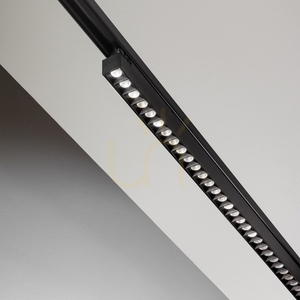Track Light Ideallux Display 283609 Black LED 14W 3000K 53.5 cm small 1