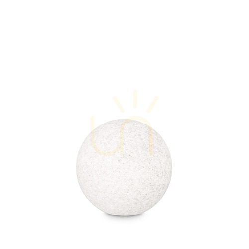 Check Outdoor Standing Garden Ball Light Ideallux Doris 214009 White 30 cm E27