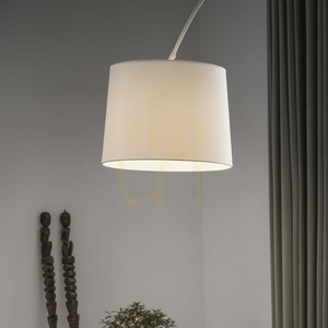 Standing Lamp Ideallux Dorsale Black Metal 228 cm E27 286679 small 3