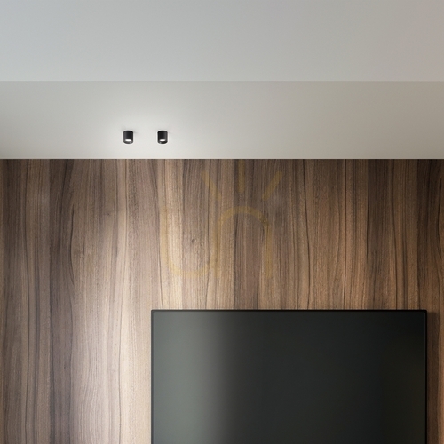 Check Plafon Ideallux Nitro Dot PL Round Bianco LED 4W 3000K biały 299419