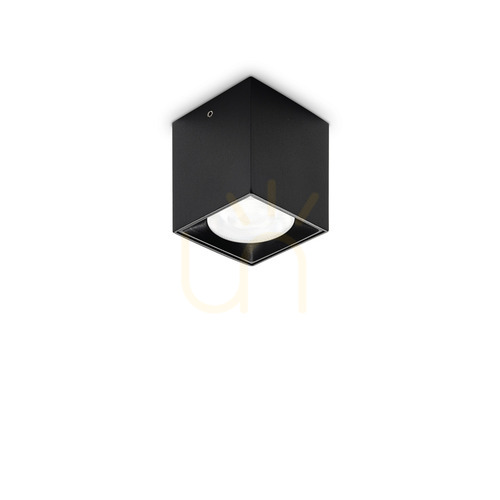 Check Plafon Ideallux Nitro Dot PL Square Nero 3000K 5W 319803