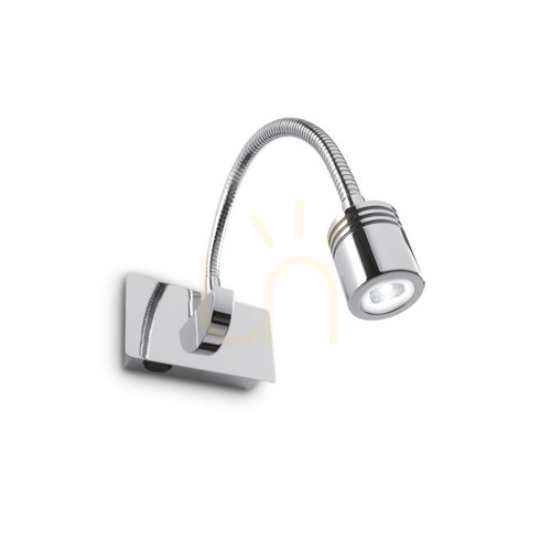 Check Wall Light Ideallux Dynamo AP Cromo Chrome LED 3.5W 031460