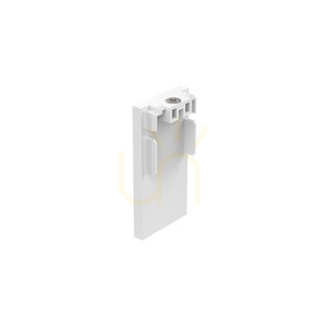 End Cap Ideallux EGO High White Aluminum 282664 small 0