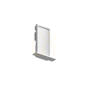 End Cap Ideallux EGO Recessed Trim White Aluminum 320526 small 0