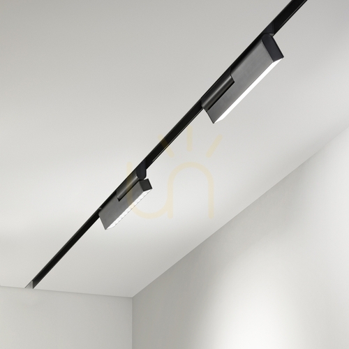 Check Track Light Ideallux EGO Flexible Accent Black 13W 3000K 257846