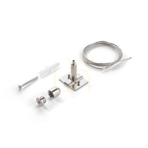 Pendant Cable Ideallux EGO Black 2 m Steel 259376 small 0