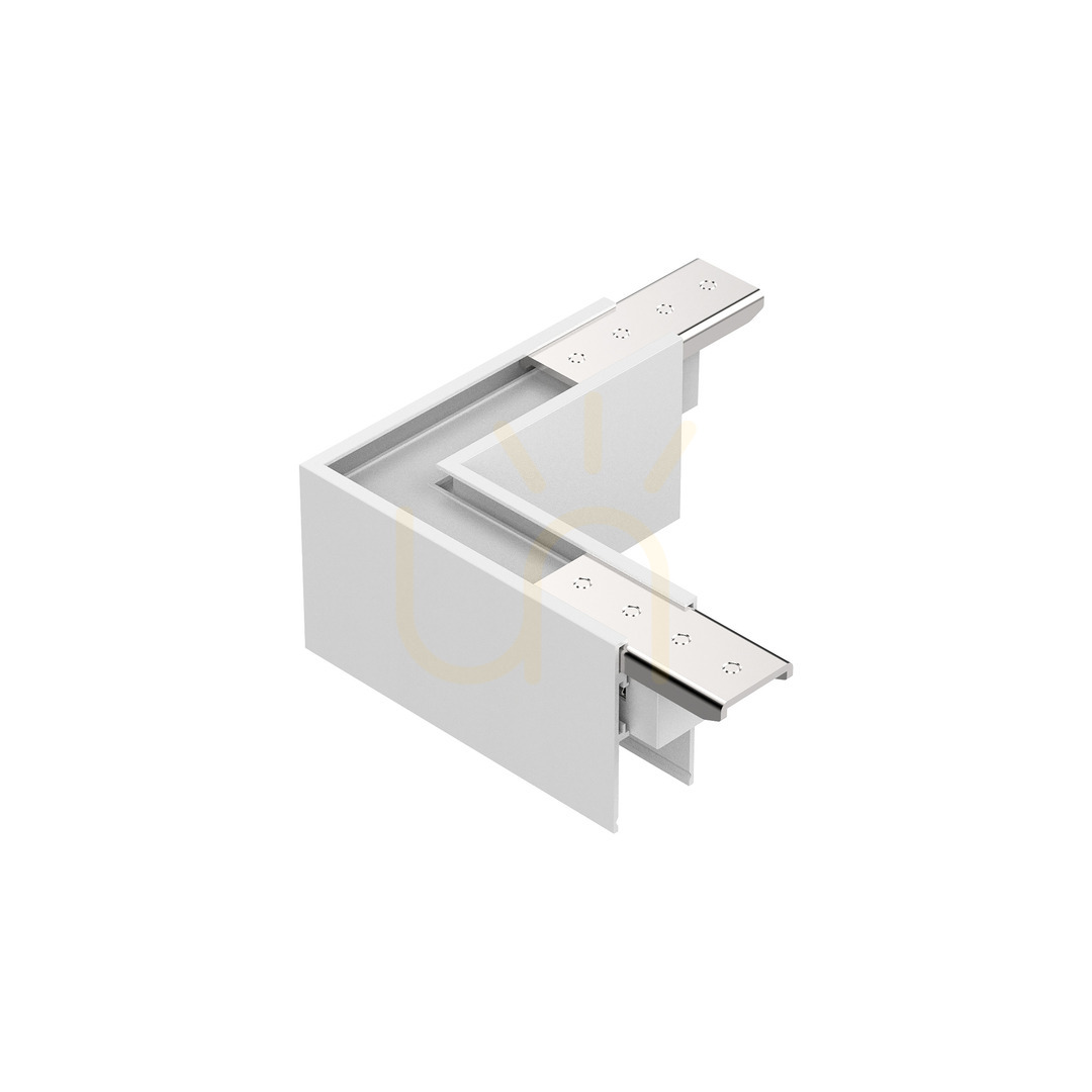 Surface connection kit Ideallux EGO white aluminum 10 cm DALI 286228