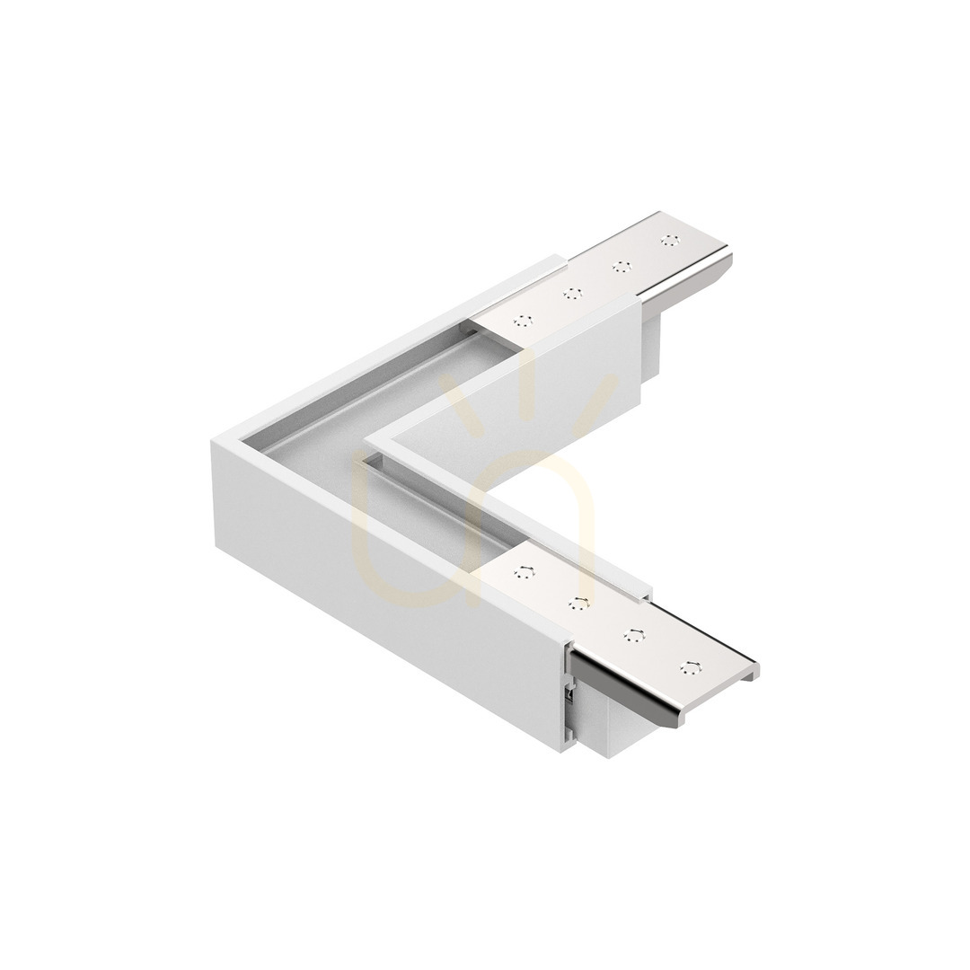 Surface Connector Ideallux EGO White Aluminum 10 cm 282848