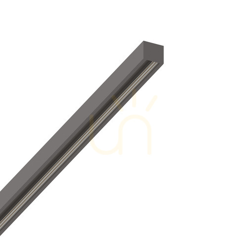 Check LED profile Ideallux EGO Low black 1000 mm aluminum 257877
