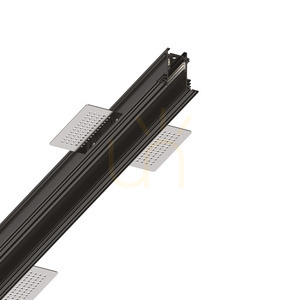 Recessed Lighting Profile Ideallux EGO Black Aluminum 100cm 258171 small 0