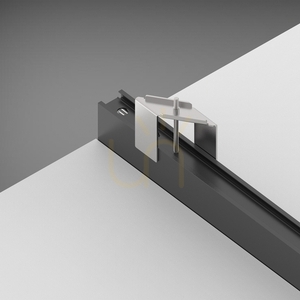 Recessed Trim Ideallux EGO Black Aluminum 2000 mm 320458 small 2