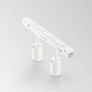 Track Light Ideallux EGO Double 2x5W 3000K Dimmable Black 286334 small 1