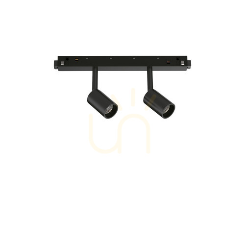 Check Track Light Ideallux EGO Track Double Black 5W 4000K 321714