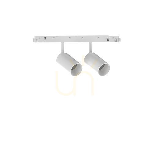 Check Track Light Ideallux EGO Double White 16W 3000K Dimmable 303635