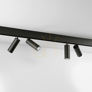 Track Light Ideallux EGO Double 24W 3000K Dimmable Black 286372 small 1