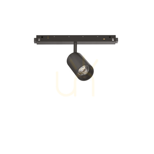 Check Track Light Ideallux EGO 8W 3000K Black LED 257631