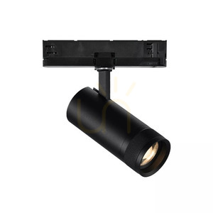 Track Light Ideallux EOS 25W 3000K Dimmable Black 303000 small 1
