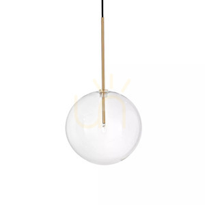 Pendant Light Ideallux Equinoxe SP1 D25 Chrome Glass 306551 small 1