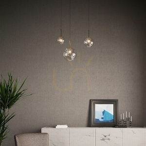 Pendant Light Ideallux Equinoxe SP1 D25 Chrome Glass 306551 small 2