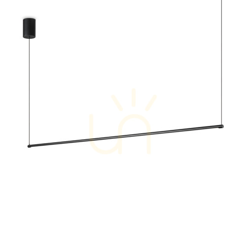 Check Pendant Light Ideal Lux Essence SP D126 Black LED 115 cm 285092