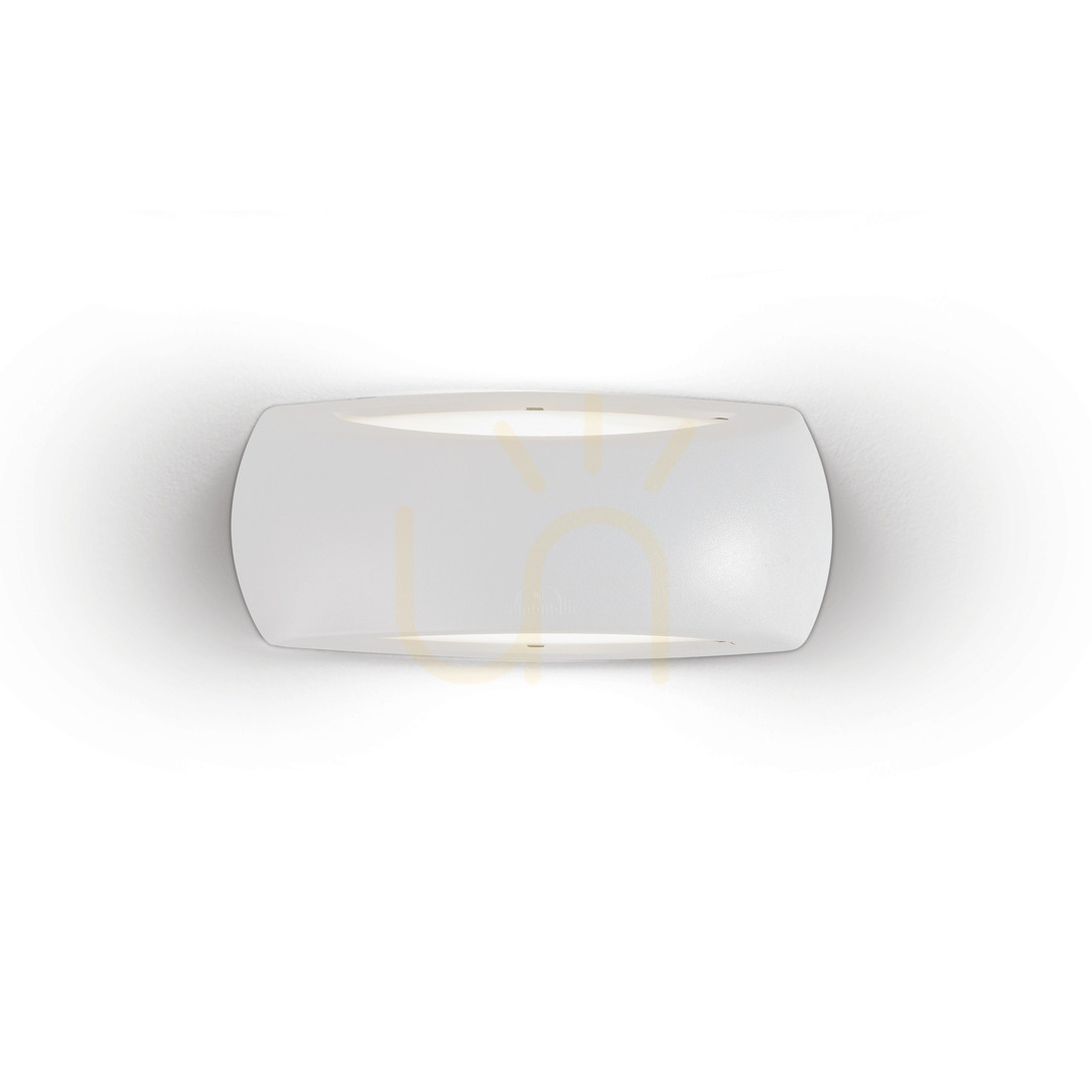 Outdoor Wall Lamp Ideallux Felix 123745 White 30 cm E27