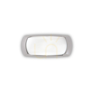 Outdoor Wall Lamp Ideallux Felix AP1 Grey 30 cm E27 Resin 123769 small 0