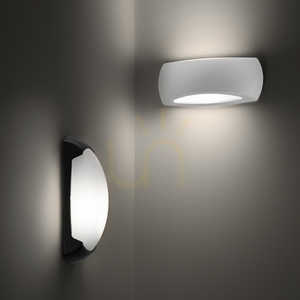Outdoor Wall Lamp Ideallux Felix AP1 Black 30 cm E27 123783 small 1