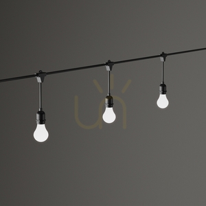 Pendant Light Ideallux Fiesta SP10 Black Outdoor E27 10-Light 246796 small 4
