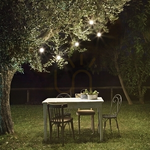 Outdoor Pendant Light Ideallux Fiesta SP5 Black 404 cm 159836 small 2
